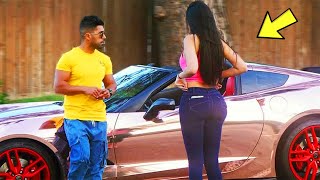 GOLD DIGGER Changed Her Mind When She Saw His Car by PrankCity 3,308 views 1 year ago 3 minutes, 53 seconds