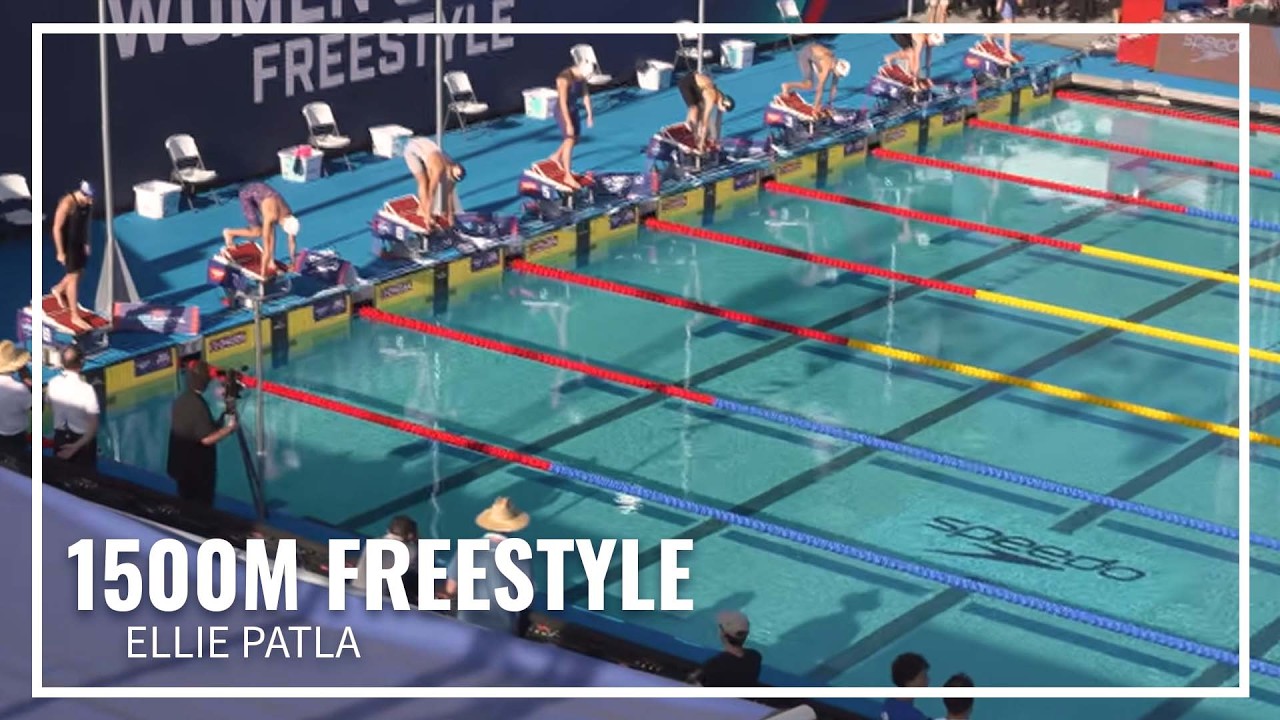 Ellie Patla and Madalyn Petty Lead Lanes in 1500M Freestyle | 2026 Speedo Junior Nationals