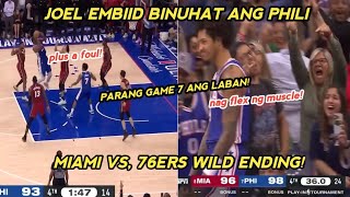 Joel EMBIID binuhat ang Phili patungong Playoff | MIAMI VS, 76ERS PLAY IN TOURNAMENT Wild Ending!