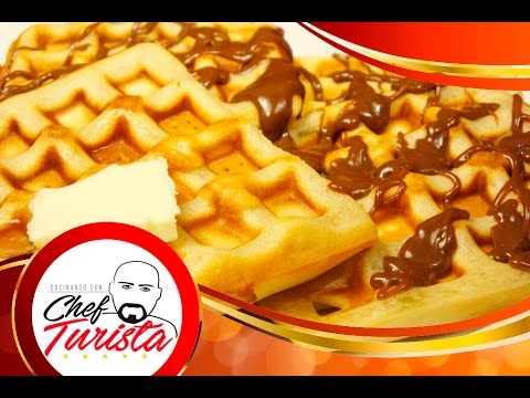 Como hacer waffles - crujientes por fuera y suaves por dentro