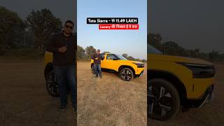 Tata Sierra Comfort Best in Segment😎