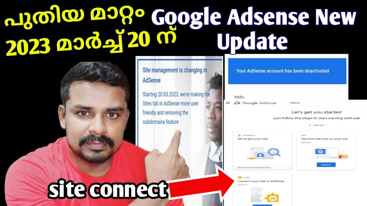 Google Adsense Account New Update 2023 Connect Your Site to AdSense