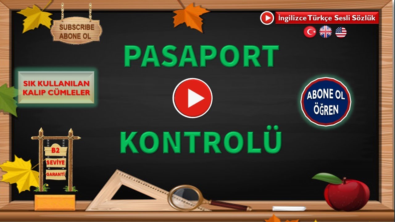 PASAPORT KONTROLÜ (PASSPORT CONTROL)