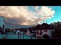 Danse des nuages dans le ciel de quartier Cronenbourg à Strasbourg