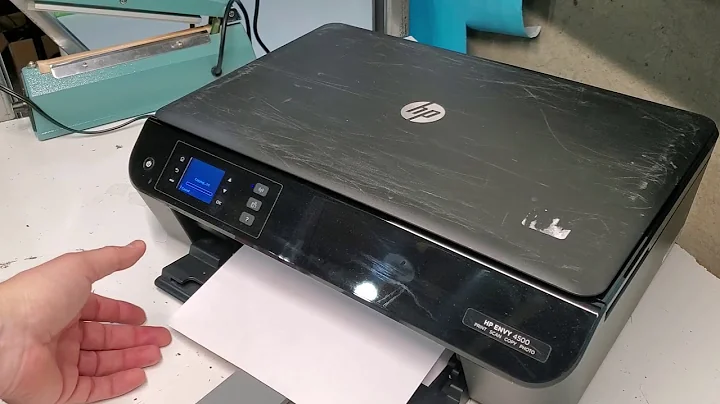 Out Of Paper Error When There is Paper in Printer HP ENVY 4500 5530 4501 Fix Jam and Mispick