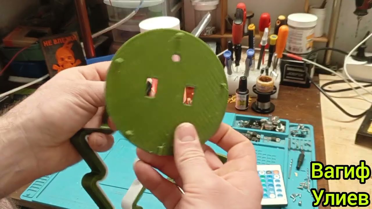 Ёлочка с RGB подсветкой на 3д принтере ✅✅