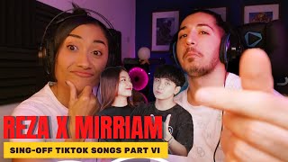 SING-OFF TIKTOK SONGS PART VI (Yamet Kudasi, It's Only Me) vs Mirriam Eka  | REACTION 🥰😍