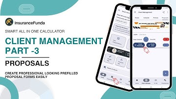 Smart – All In One Calculator | Client Management Part 3 | Proposals Section Explained