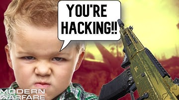 YOU’RE HACKING IN MODERN WARFARE!! (I GOT CALLED a HACKER!!)