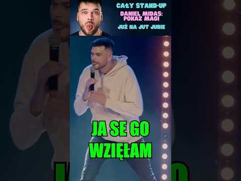 Jak poderwać każdego chłopa😄 #danielmidas #śmieszne #komedia #polskistandup #standup