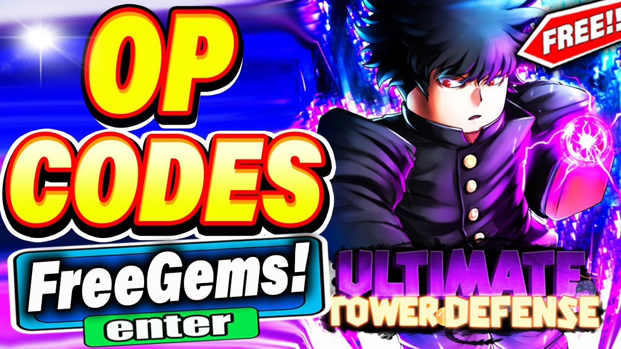 NEW UPDATE* ULTIMATE TOWER DEFENSE CODES