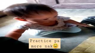 baby lala /practice maglakad, umupo