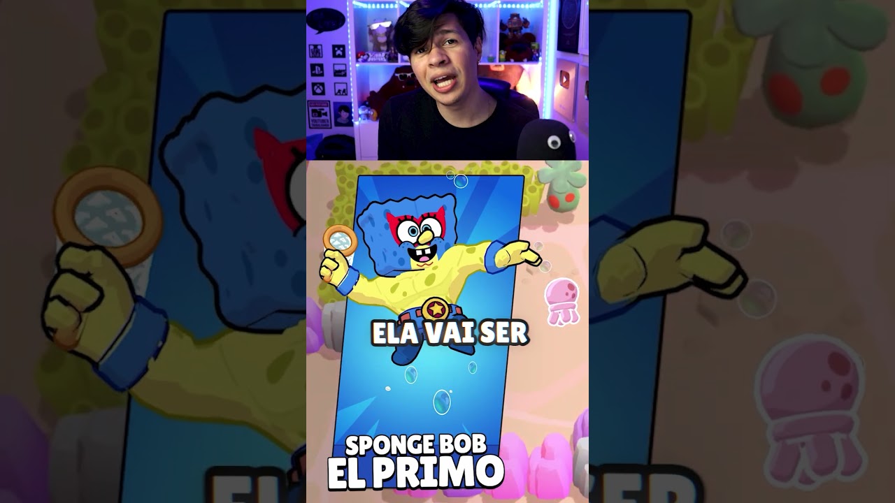 NOVO BRAWL TALK com o BOB ESPONJA!