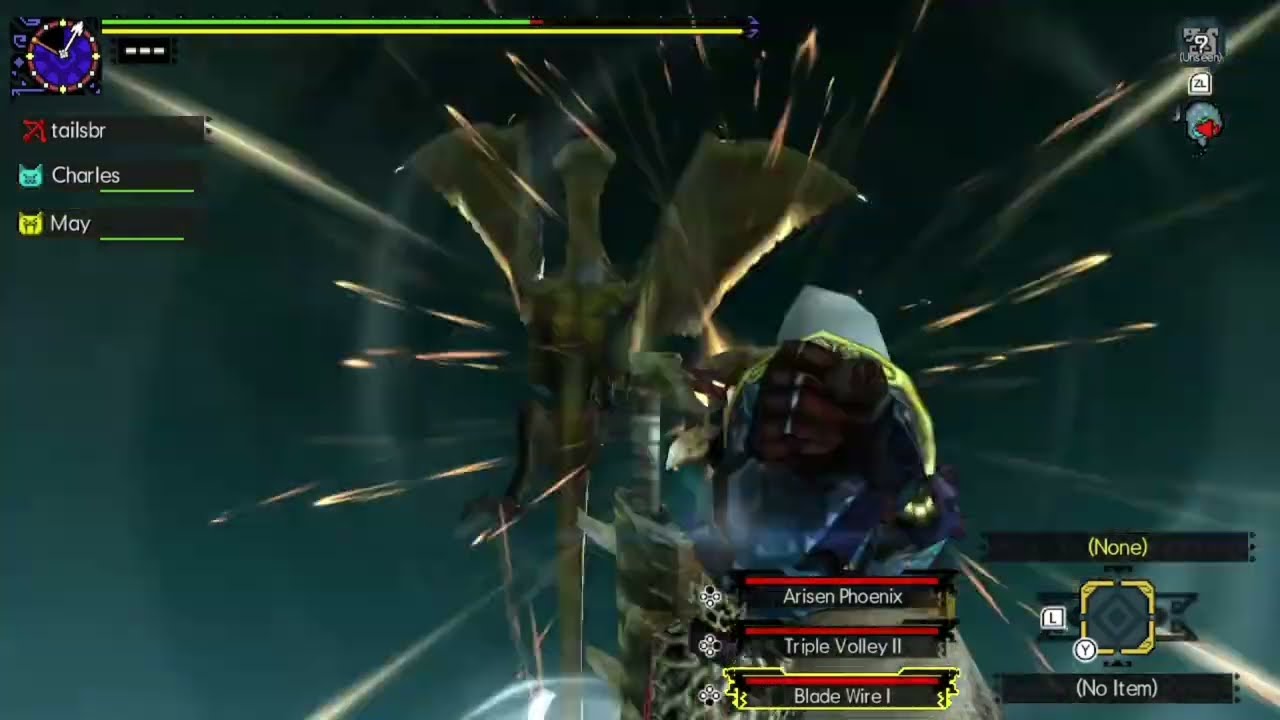 Monster Hunter generation ultimate nintendo switch boss defeat compilation 3