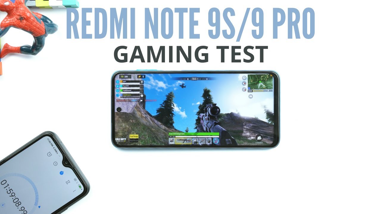 Xiaomi Redmi Note 9S Gaming Review | FPS & Heating (PUBG, COD