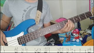 Spolarium by Eraserheads - Bass Cover with Tabs in description chords