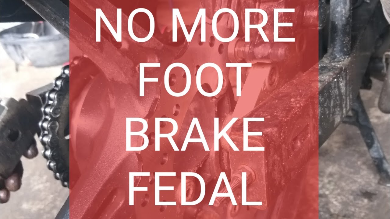 HOW TO BRAKE MASTER CONVERSION FROM FOOT BRAKE TO LEFT HAND BRAKE YouTube