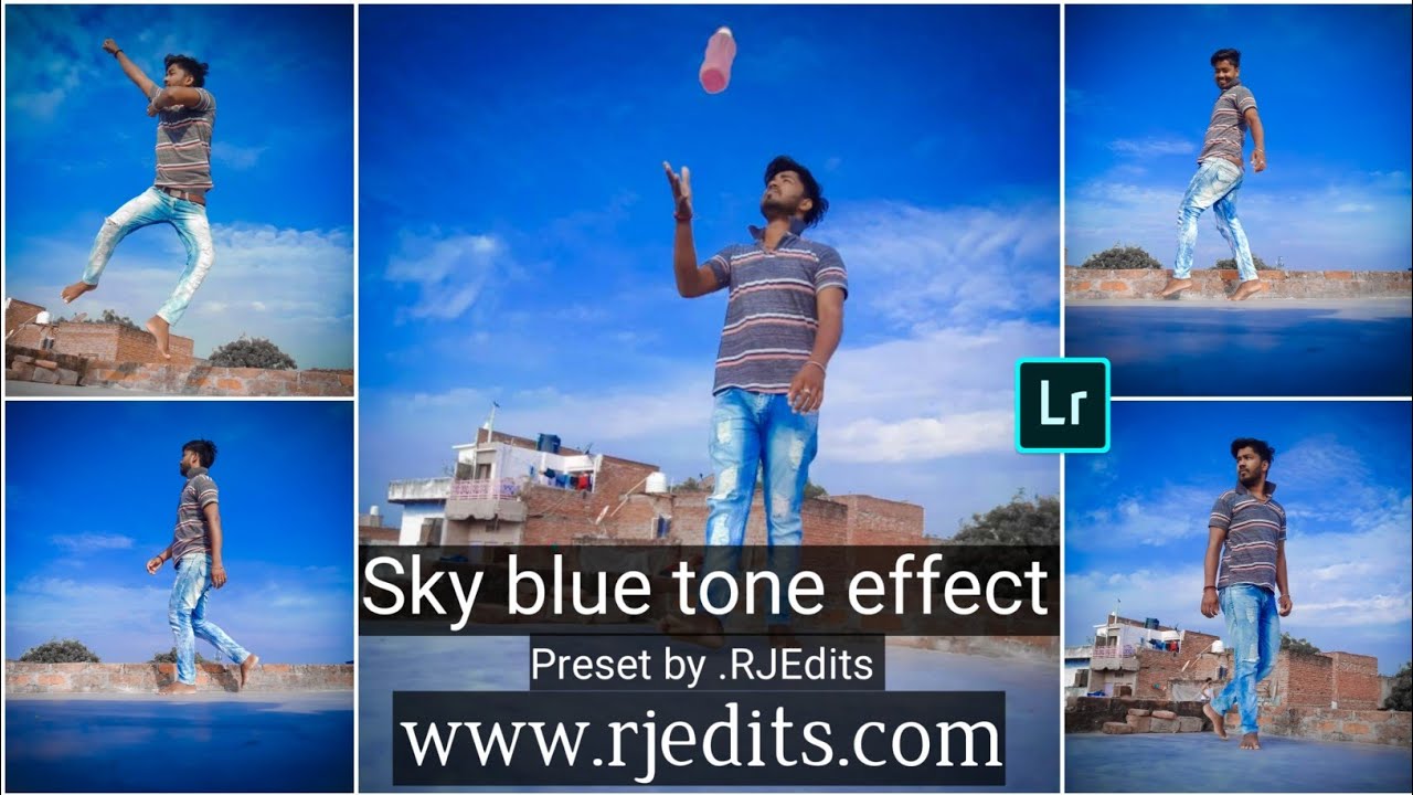 lightroom mobile sky blue tone colour effect ||free dng preset download || lr toturiel RJEdits...