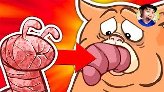 [B-Bail] The Return of the Poop Monster! Operation Massacre of the Three Cat Brothers! - The Visi... screenshot 1