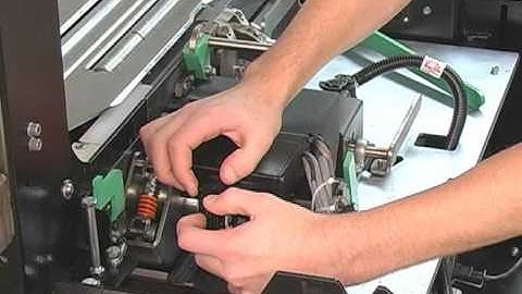 Signode MOD GPX feed module removal and replacement