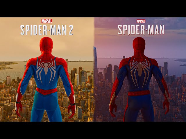 Vídeo compara jogo do Homem-Aranha antigo e o novo Spiderman