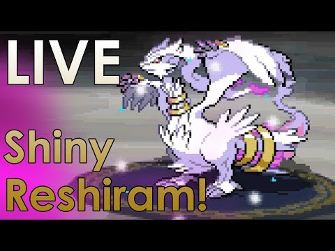 LIVE! Shiny Zekrom after 3168 RAs!!! Pokemon White (Shiny Lock Removal) 