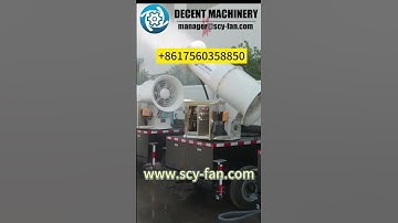 How do fog cannons work in different weather conditions for dust suppression? #dustsuppression