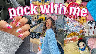 im going to DISNEYLAND (pack & prep with me!!) ✨