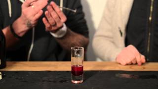 How to make a Squashed Frog shot / Drunken Bartenders / db videoz