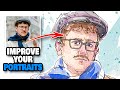 Improve your portrait sketching  step by step tutorial for beginners