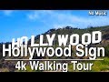 Walking Tour of the Hollywood Sign | 4K Dji Osmo | No Music