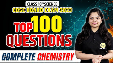 Class 10th Science | Chemistry Most Important Questions 2023 | Chemistry Full Revision | Board 2023