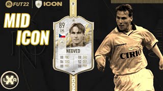 FIFA 22: PAVEL NEDVED 89 MID ICON - Player Review | Ultimate Team