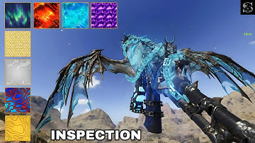 Mythic Krig 6 met Diamond Camo CODM | Mythic Krig 6 - Ice Drake-inspectie COD MOBIEL