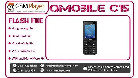 How To Flash Q Mobile C15 With Cm2