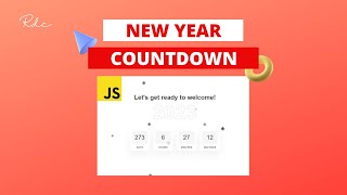 Create a New Year Countdown App Using JavaScript screenshot 3