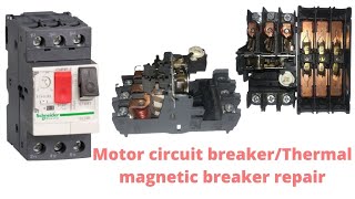 Motor Thermal circuit breaker/protector repair Motor Thermal circuit breaker/protector repair