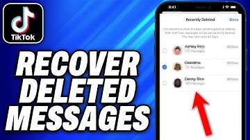 How To Recover Deleted Tiktok Messages (2025) - Easy Fix