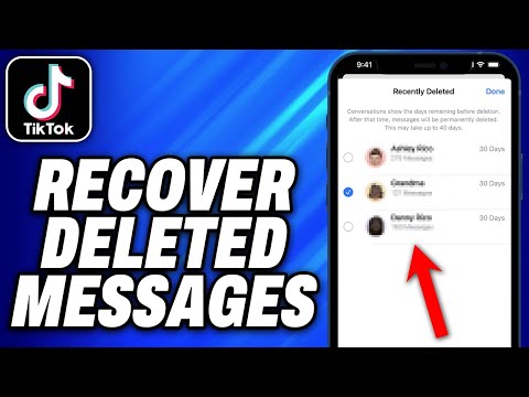 How To Recover Deleted Tiktok Messages -Easy Fix