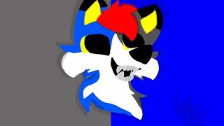 Fan art for caffeine fox @neonthewolf1162