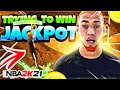 I TRIED WINNING THE JACKPOT ON NBA2K21 and this happened...