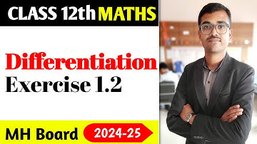 12th maths 2 chapter 1 exercise 1.2|Differentiation Ex. 1.2| HSC MH Board|Q.8 v), vi)|mangesh sir
