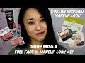 Full Face $1 Makeup I Korean Inspired Look I Shop Miss A