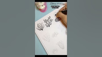 coral 🪸 drawing tutorial//#art #satisfying #coraldraw #ytshorts #shorts