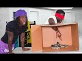 Kai cenat  kevin hart whats in the box challenge