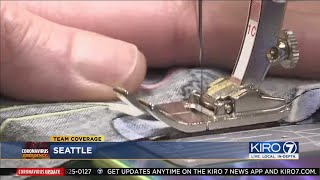 VIDEO: Sewing community steps up to help with COVID-19 medical mask shortage