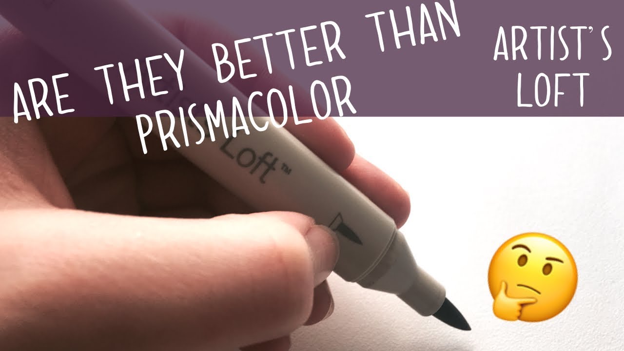 More Cheap Brush Markers!! Artist's Loft Alcohol Marker Review!! YouTube