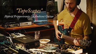 “TapeScapes” Ambient Guitar Meditation with Hybrid Frippertronics