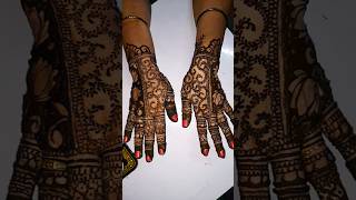Front and Back full hand Mehndi Design #mehndi #shorts #ytshorts #trending