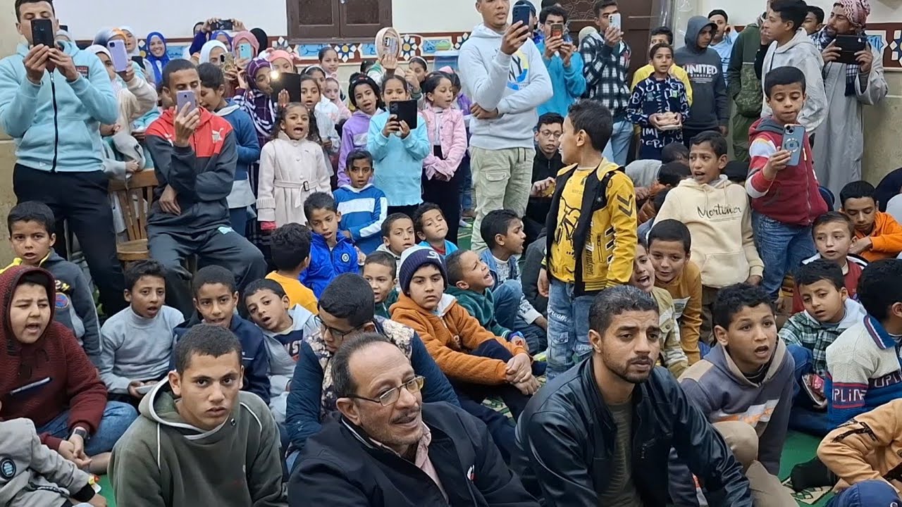 إنشاد ومدائح في حفل تكريم حفظة القرآن الكريم - إدفا - سوهاج الشيخ محمد السوهاجي 